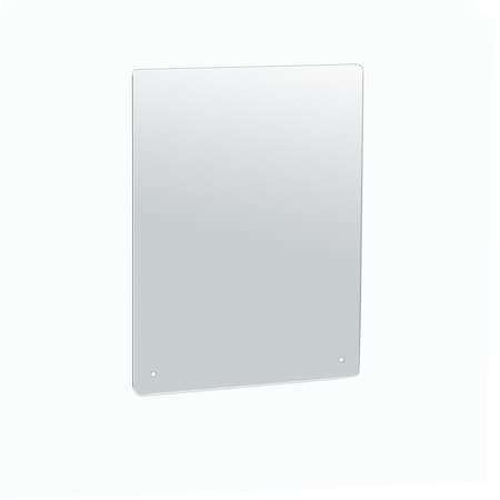 Azar Displays Cashier Shield, Sneeze Guard, Plexiglass Protective Mounting Barrier, 2PK 179912